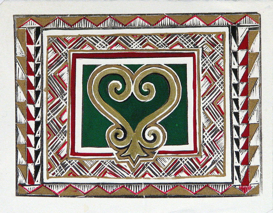 Adinkra Sankofa/ Color