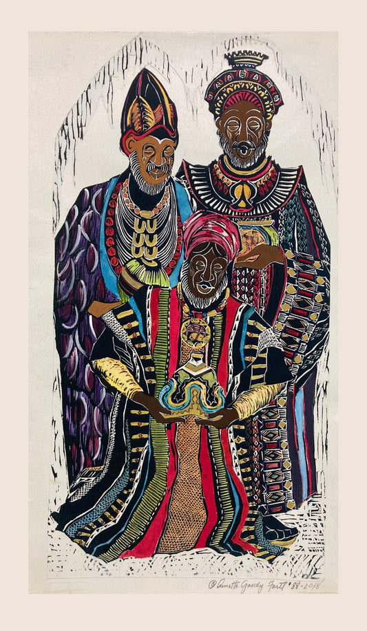 The Magi Hand Painted